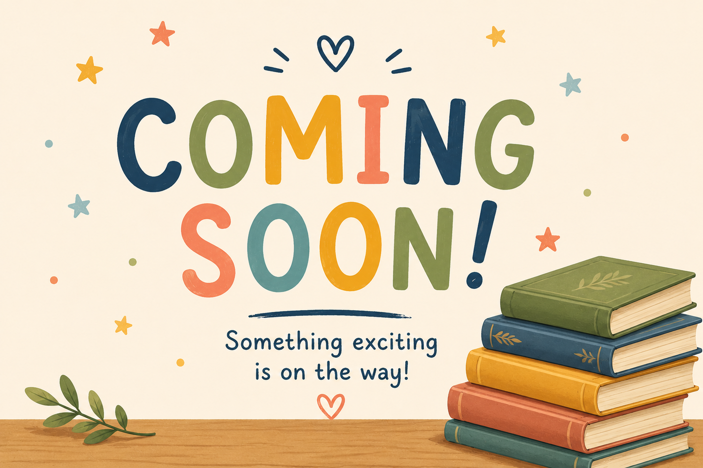 New titles coming soon ....